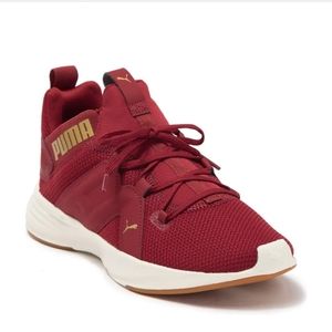PUMA Contempt Demi Cross Trainer Sneakers Intense Red-Puma Team Gold